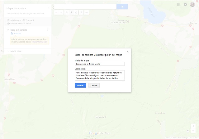 Como crear un mapa de viaje personalizado con google maps 3